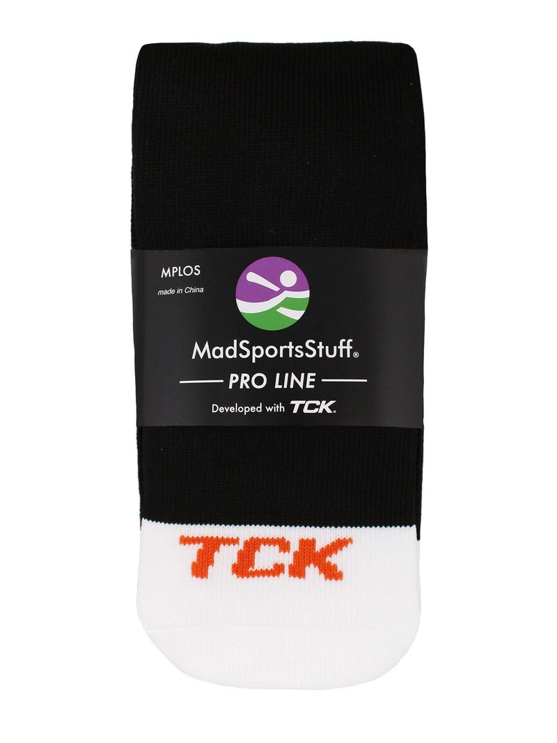 MadSportsStuff Pro Line Over the Calf Baseball Socks (Black, X-Large) - Image 2